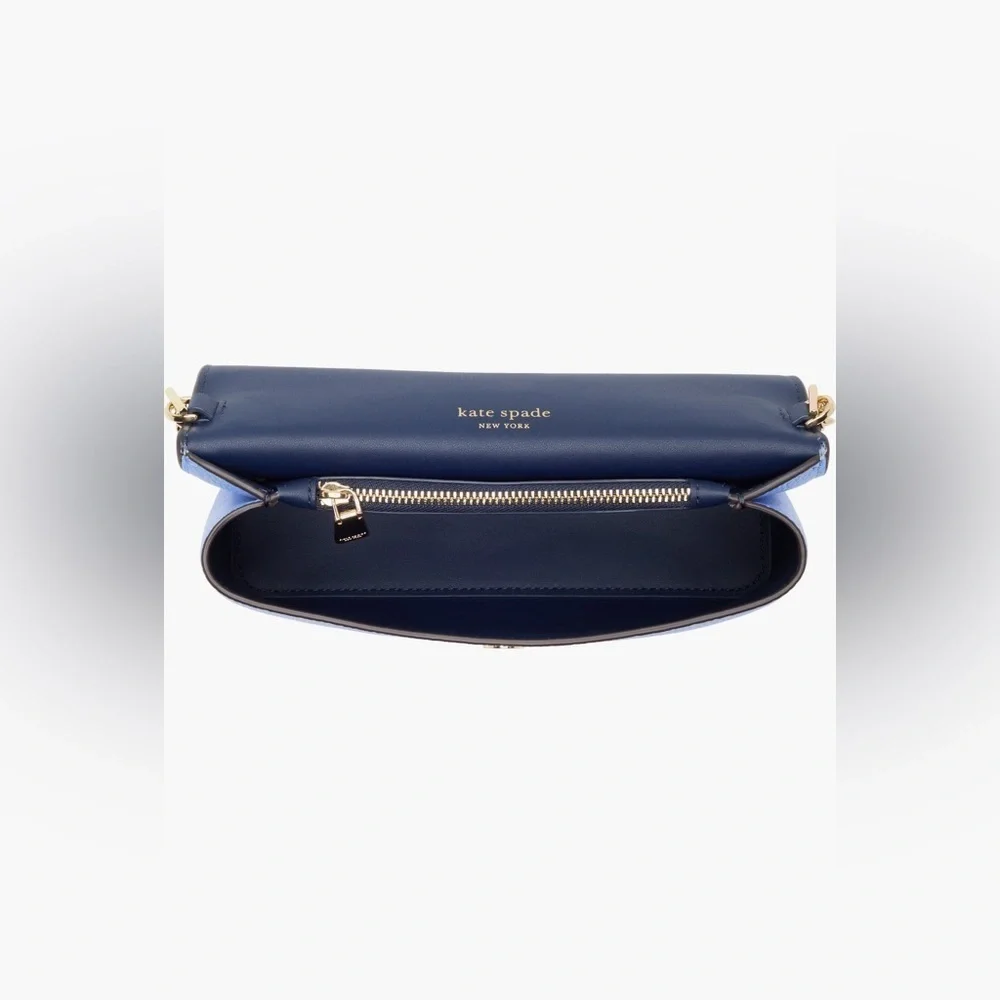 Kate Spade-Knott Colorblocked Flap Chain Crossbody w/ Dust Bag